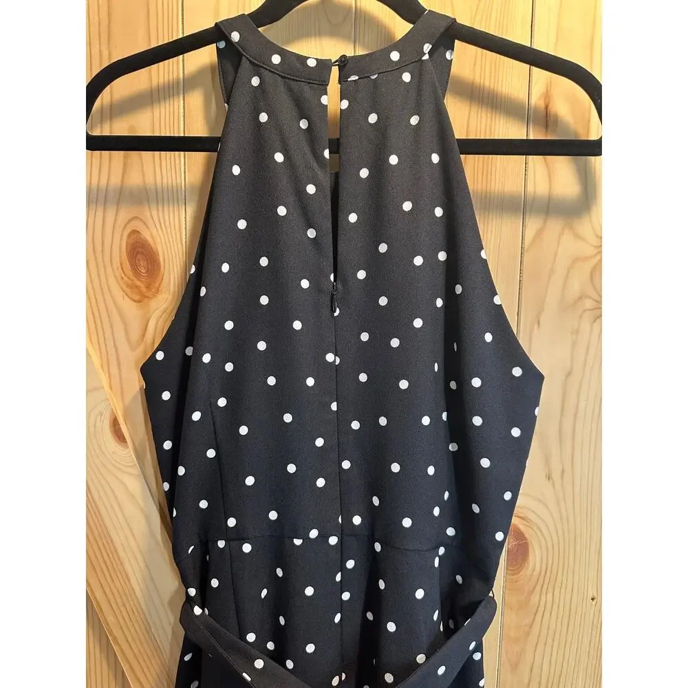 **SUMMER SALE** Banana Republic Factory Polka Dot Jumpsuit- Size 10 - Picture 3 of 11